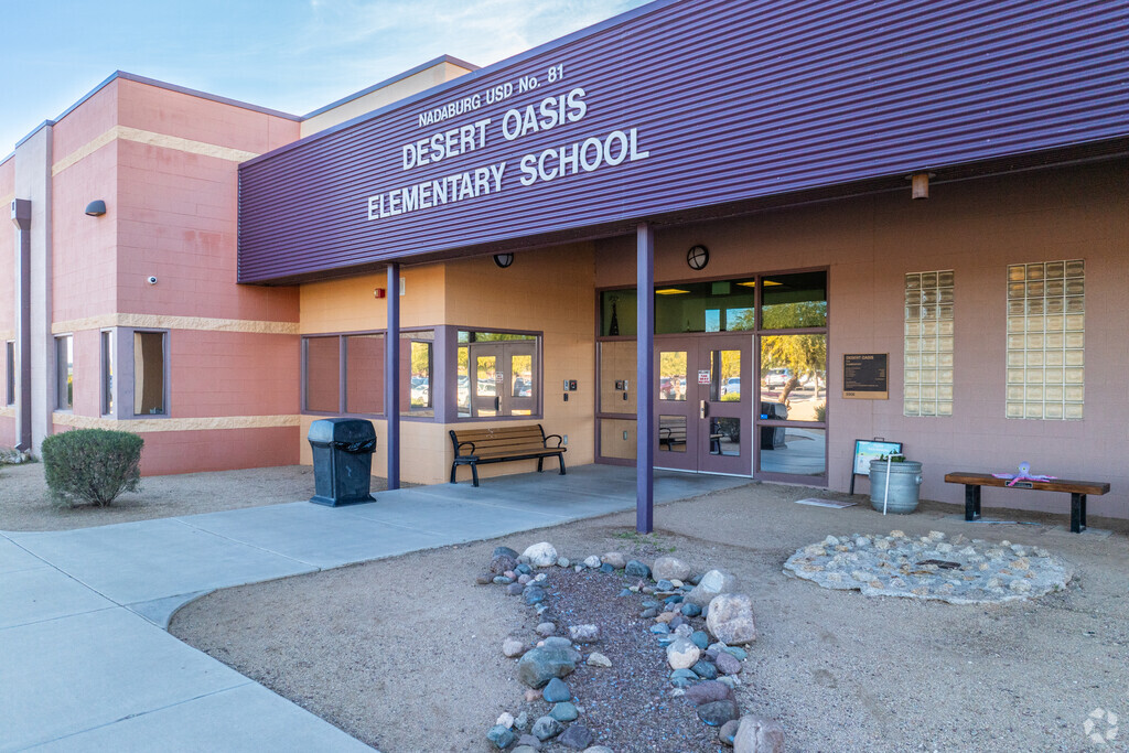 The main office at Desert Oasis Elementary School in Surprise.