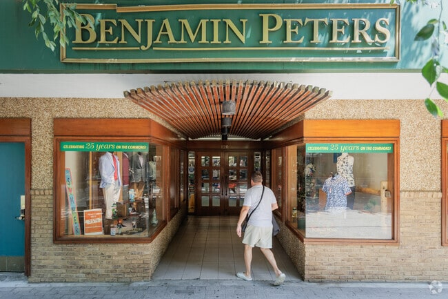Benjamin Peters in Downtown Ithaca has been keeping Ithaca's men well dressed for 25 years.