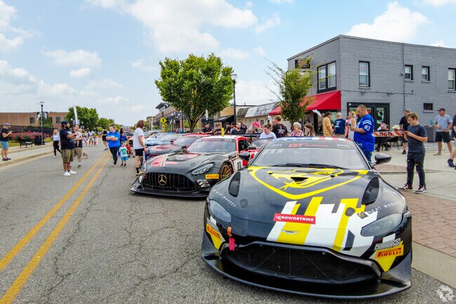It is easy for Chesterfield locals to get up close and personal with the race action.