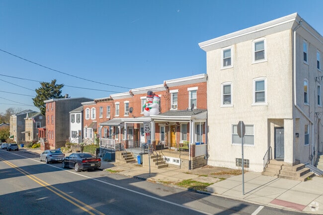 Brick Row Homes sell in the mid $400,000 range in Roxborough.