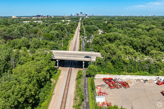 Cedar Lake Regional Trail is a 4.5-mile paved trail connecting Minneapolis to St. Louis Park.