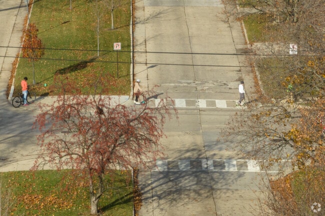 Many Sunnyside residents bike or scooter around their community.