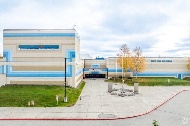 North Pole High School is part of the Fairbanks North Star Borough School District.