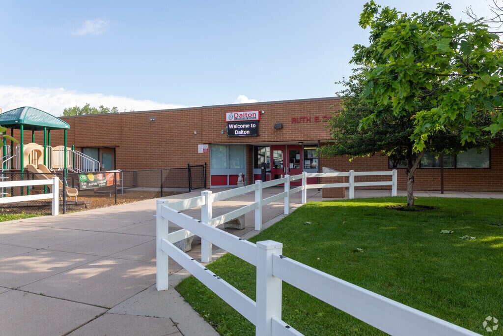Dalton Elementary School is located in the Aurora Knolls-Hutchinson Heights neighborhood.