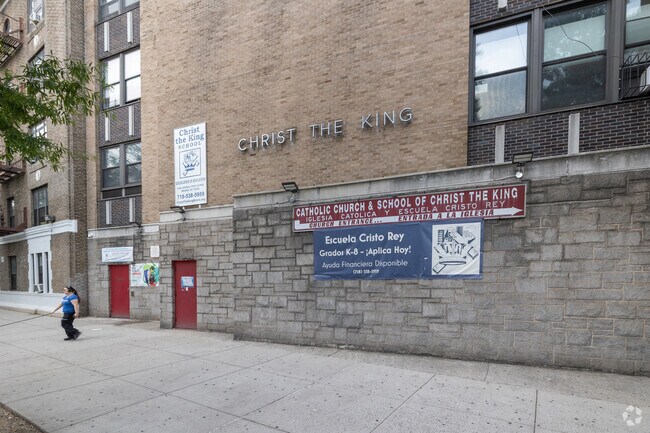 Christ the King Elementary School in The Bronx has a medium sized student body.