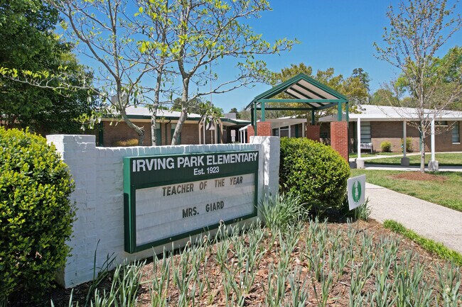 Irving Park Elementary Sign
