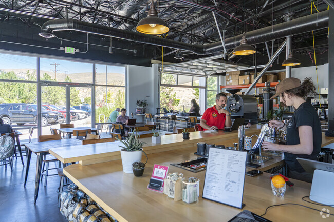 The best locally-owned coffee shop in Northgate is Old World Coffee Roasters.