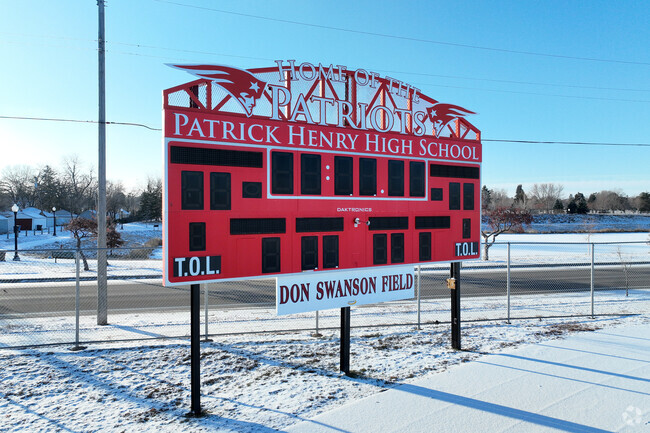 Patrick Henry High School is home of the Patriots.