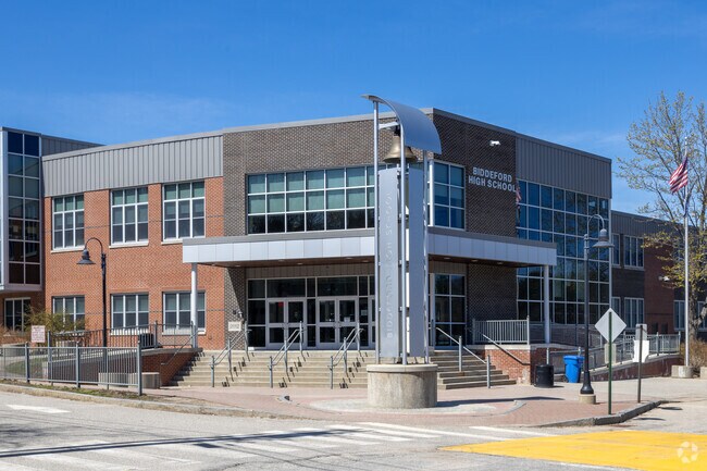 Biddeford High School is a public high school located in Central Biddeford.