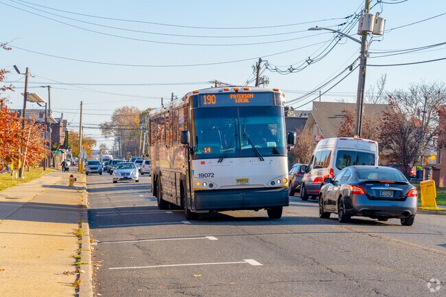 Clifton residents can get around on the numerous bus lines running through the city.