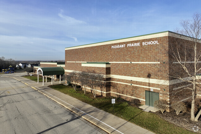 Pleasant Prairie Elementary School is a highly rated school in Kenosha.
