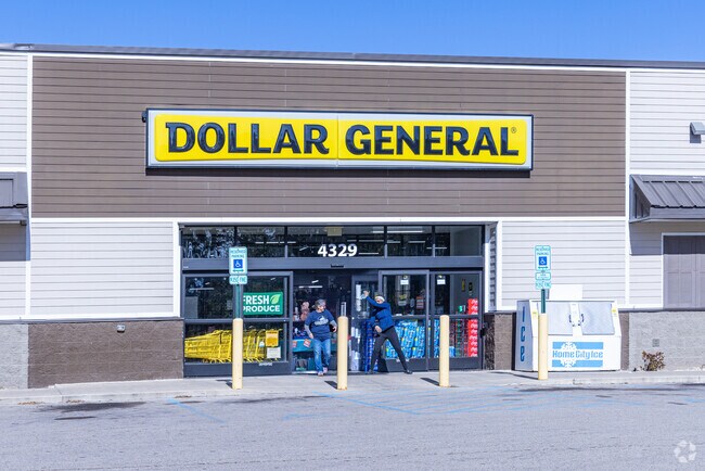 Dollar General serves Fairgrounds shoppers for various needs.