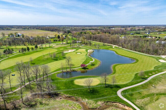 Rattlesnake Ridge in Harlem, Ohio is a private golf club with an 18-hole, par 72-course and clubhouse with a fully stocked bar and grill.