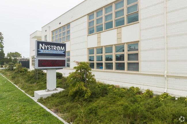 Nystrom Elementary School opened its doors in 1908 and is on the US National Historic Registry.
