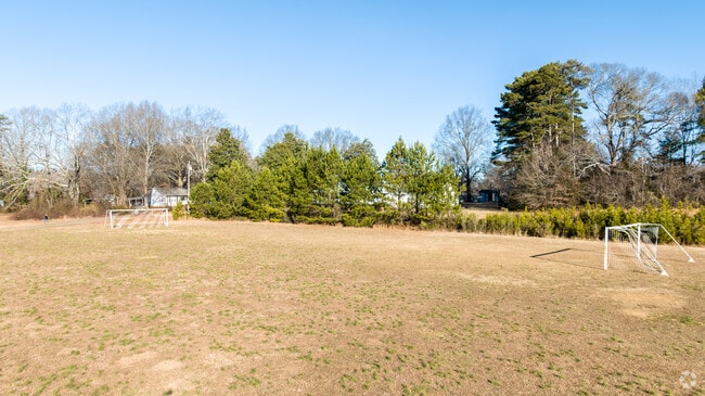 There's one soccer field on the campus of Carolina Christian School.