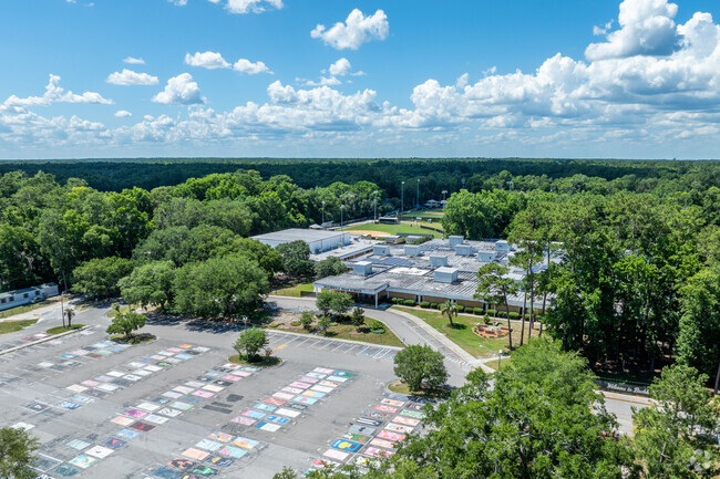 F.W. Buchholz High School is tucked quietly into the Jonesville area.