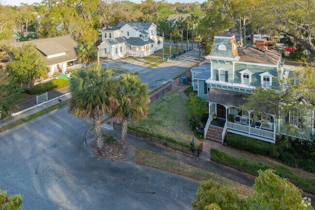 Old Town homes vary in size and design but hold the same charm.