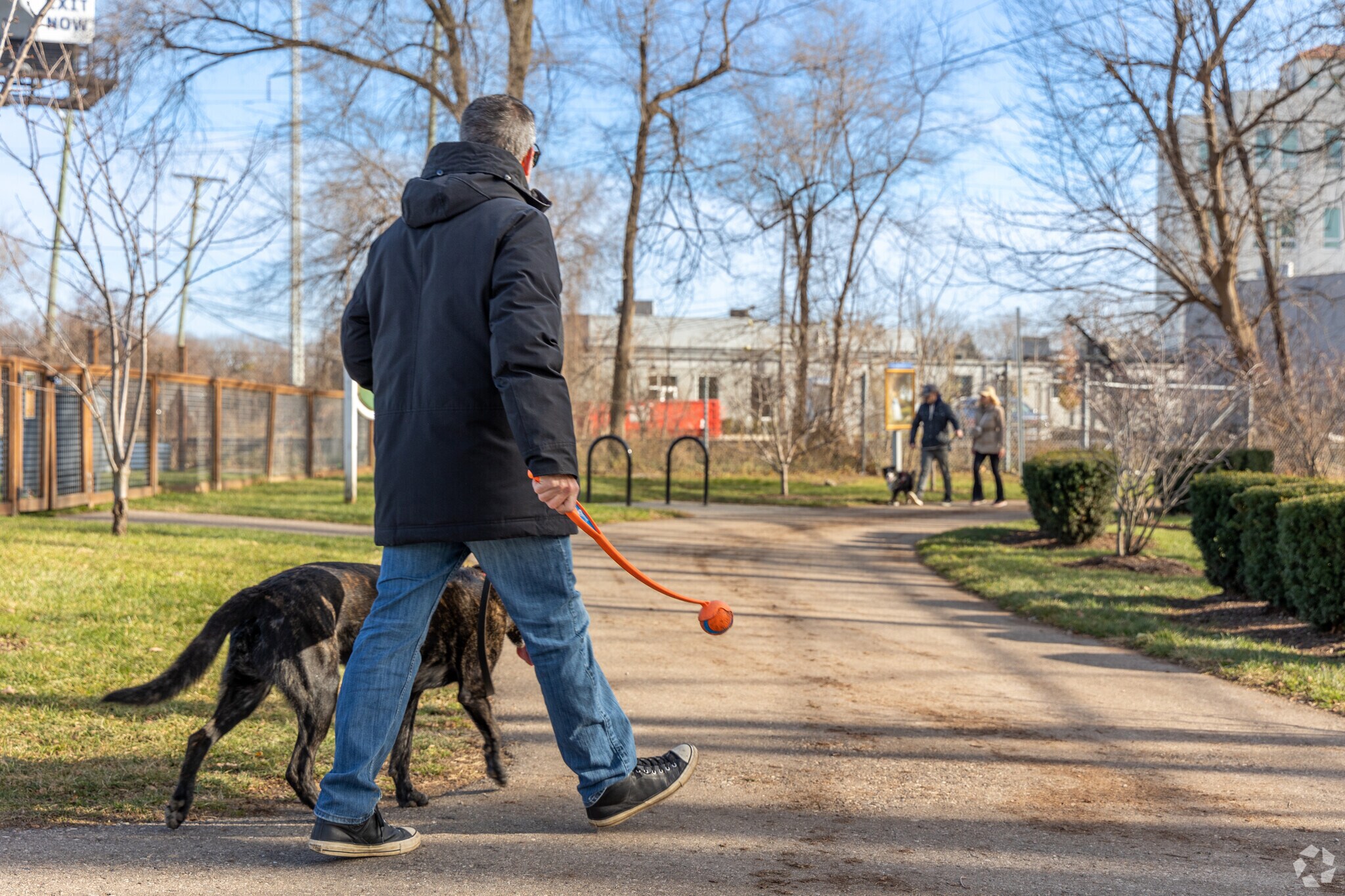 Neighbors can gather at the Pleasant Ridge Dog Park for a puppy playdate.