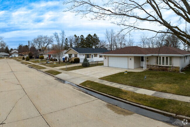 Villa Capri subdivisions have sidewalks for the safety of residents.