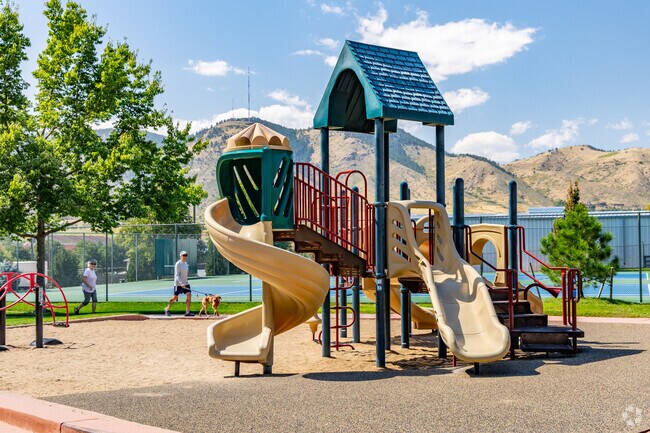 Kids can run around the playground at Southridge Park in Golden.