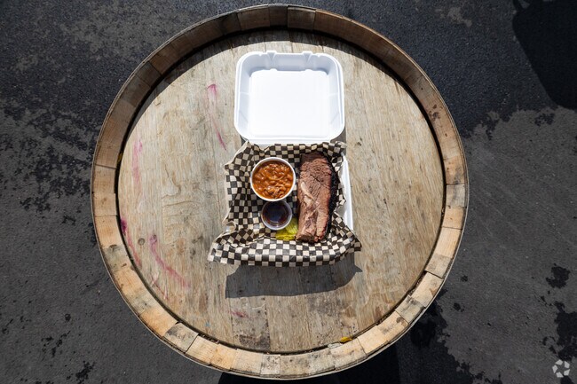 Fill up on the brisket plate from Willamette Valley Smokehouse on Delaney Rd SE in Morningside.