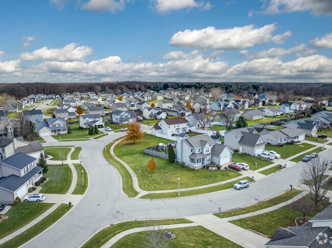 Homes in Holt sit on cozy, well maintained lots.