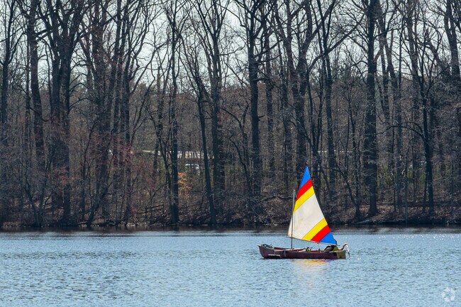 Spend your afternoon sailing at Lums Pond State Park.