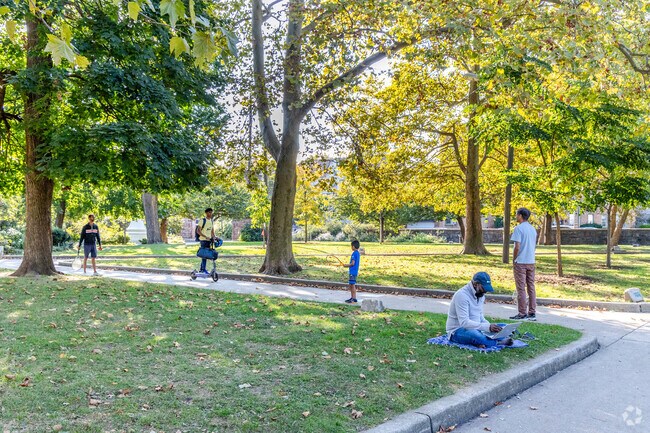 Discover the Charms of Pershing Field Park in Jersey City, NJ.