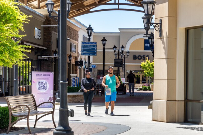 The Charlotte Premium Outlet Mall is only a short drive from Olde Whitehall.