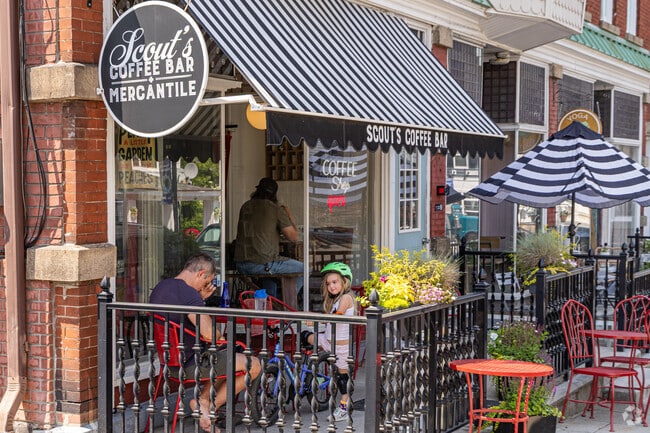 Downtown High Bridge is a charming area where visitors can explore a variety of unique shops and local eateries.
