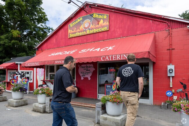 Smoke Shack BBQ in Boscawen is a local favorite for a quick lunch.