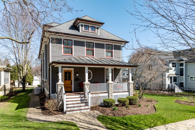 American Foursquare homes are upwards of $1,500,000 in Naperville.