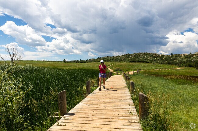 Just north of Pine Cliff, Ute Valley Park is great place to go out for a jog.