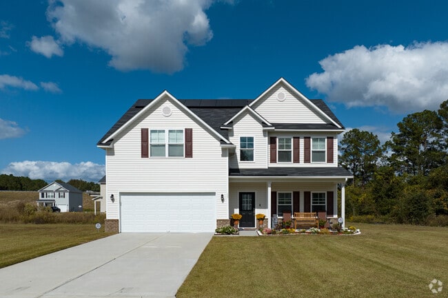 Two story new construction homes are common in Springfield.