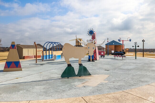 The kids will be entertained all day at Piedmont Community Park.