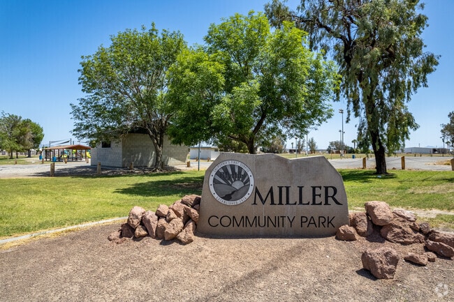 Miller Park is a large park south of the 10 freeway, which offers plenty of things to do.