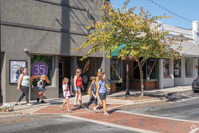 The Rockdale County Center for the Arts is located in old town Conyers.