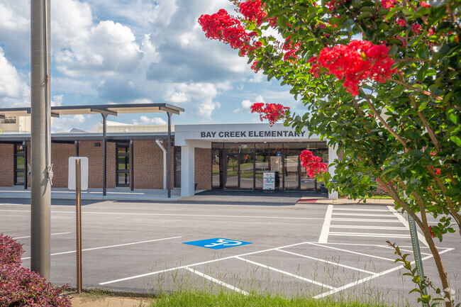 Bay Creek Elementary School educates grades K-5.