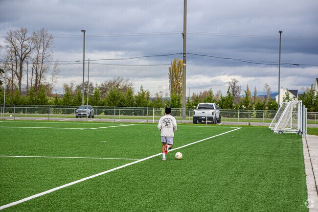 The Strawberry Fields Park has a tons of space to play and practice.