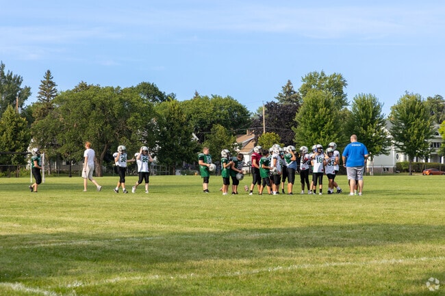 As of 2024, East Hall Field Park hosts youth football practice.