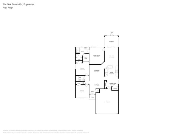 214 Oak Branch Dr, Edgewater, FL 32141 - photo 2