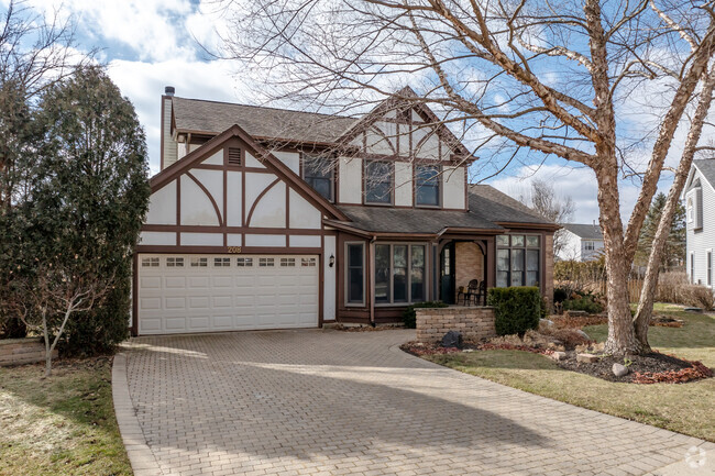At West Schaumburg, you can find Tudor style homes with attached garage.