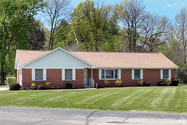 Indianapolis features a variety of housing styles, including Ranch style homes in Crooked Creek.