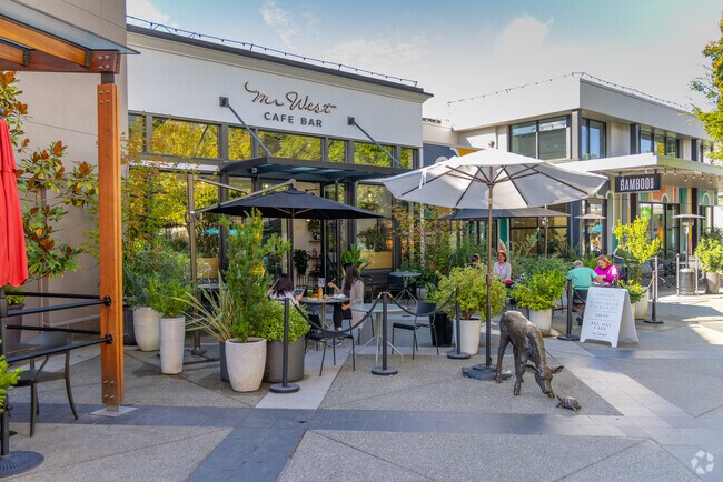 Dining options at University Village.