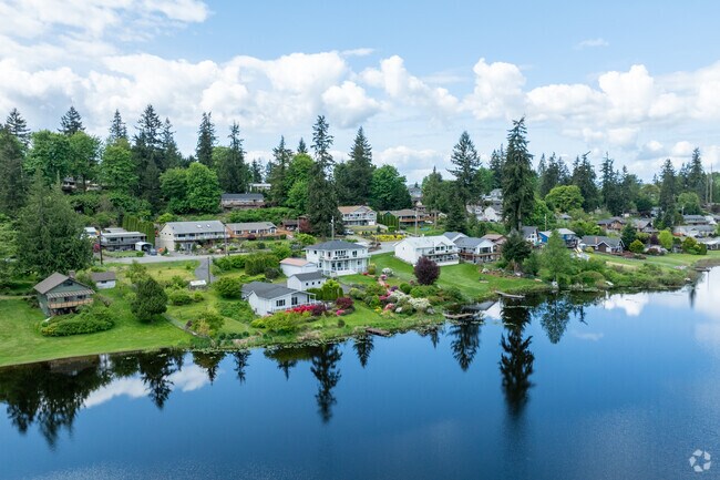 Sunday Lake's natural beauty and access to a lake can be alluring for many homeowners.