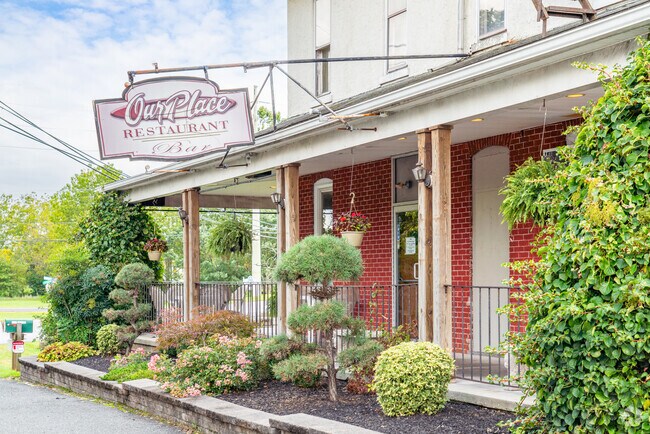 Our Place is one of a few local restaurants in New Hanover Township.