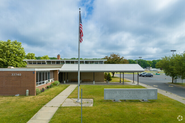 Hope Christian Academy Main Entrance in Westland.