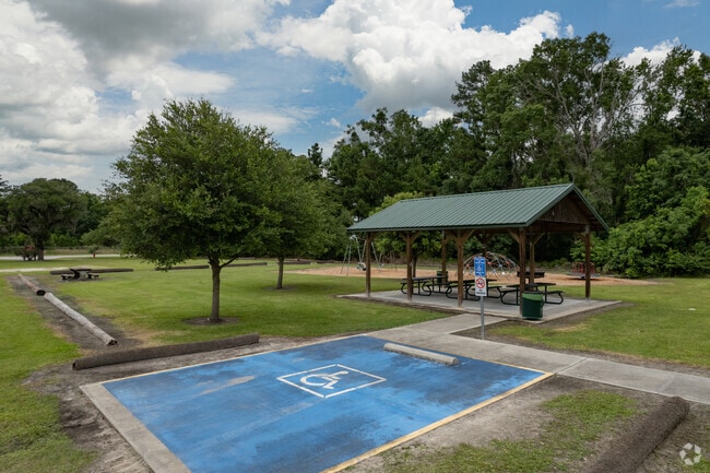 Sterling features multiple parks with pavillions and playgrounds.