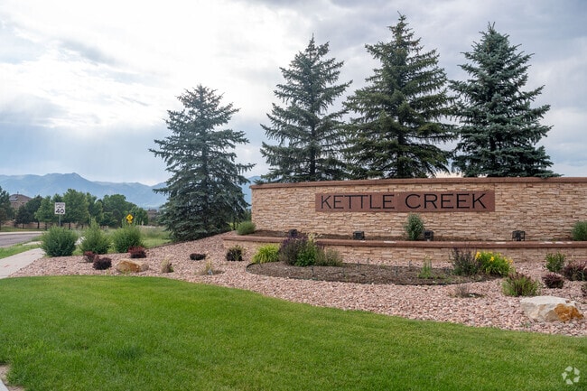 Quiet streets, newer homes and a convenient location best describe Kettle Creek.