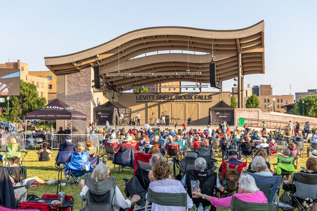 Levitt at the Falls provides free entertainment for McKennan Park residents.